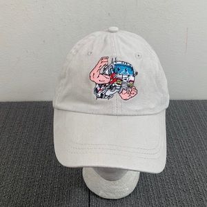 RV Baseball Hat Mens Adjustable Tan Strapback Snap Cap Velocity 0110